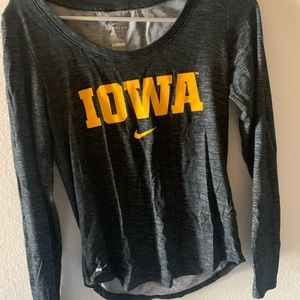 University of Iowa Nike Dri-Fit long sleeve